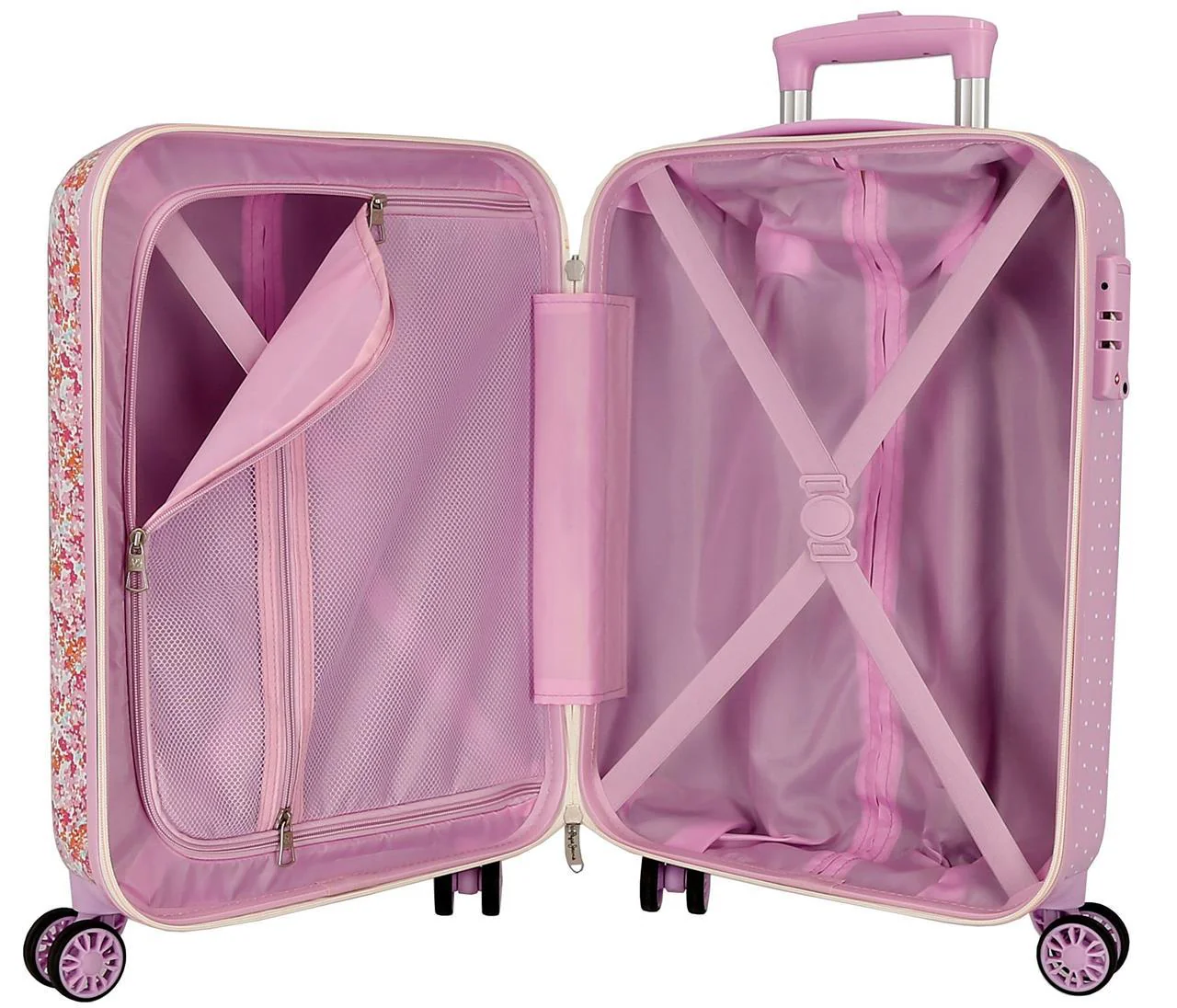 6851921 SET/2 TROLLEY ABS 55-68CM. 4R. PJL SANDRA - Image 2