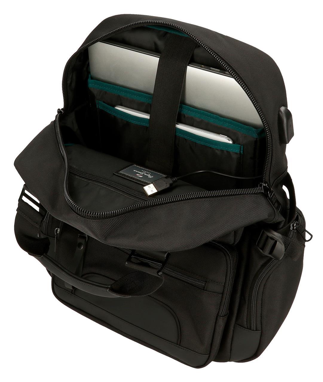 7062341 MOCHILA ADAP. PORTAORD. PJL BROMLEY 24 NEGRO - Image 5