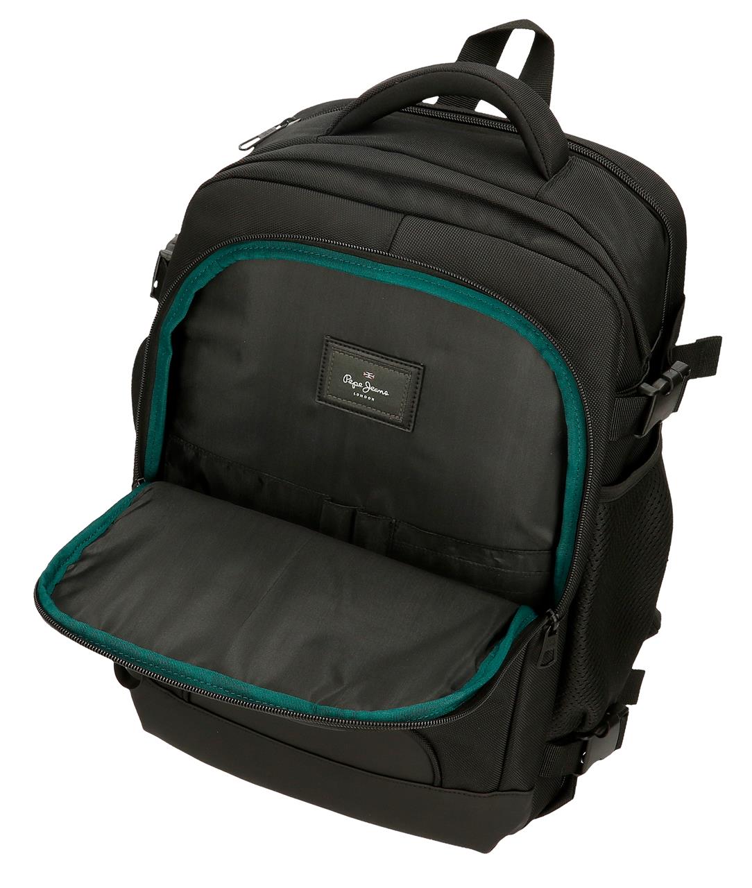 7062841 MOCHILA ADAP. PORTAORDENADOR PJL BROMLEY NEGRO - Image 12
