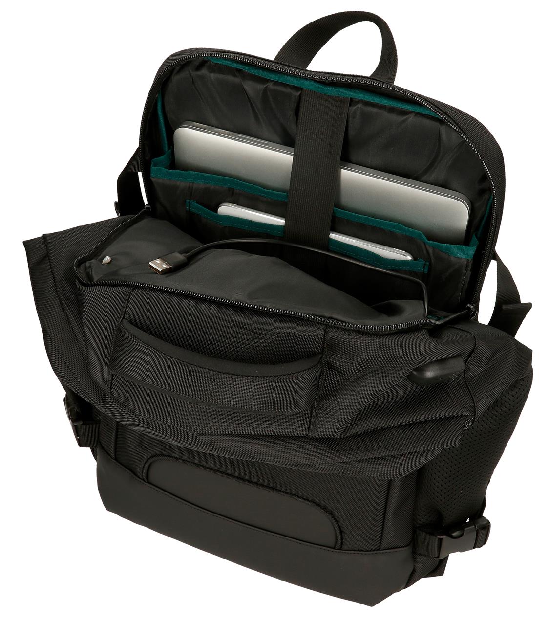 7062941 MOCHILA ADAP. PORTAORD. PJL BROMLEY 24 NEGRO - Image 5