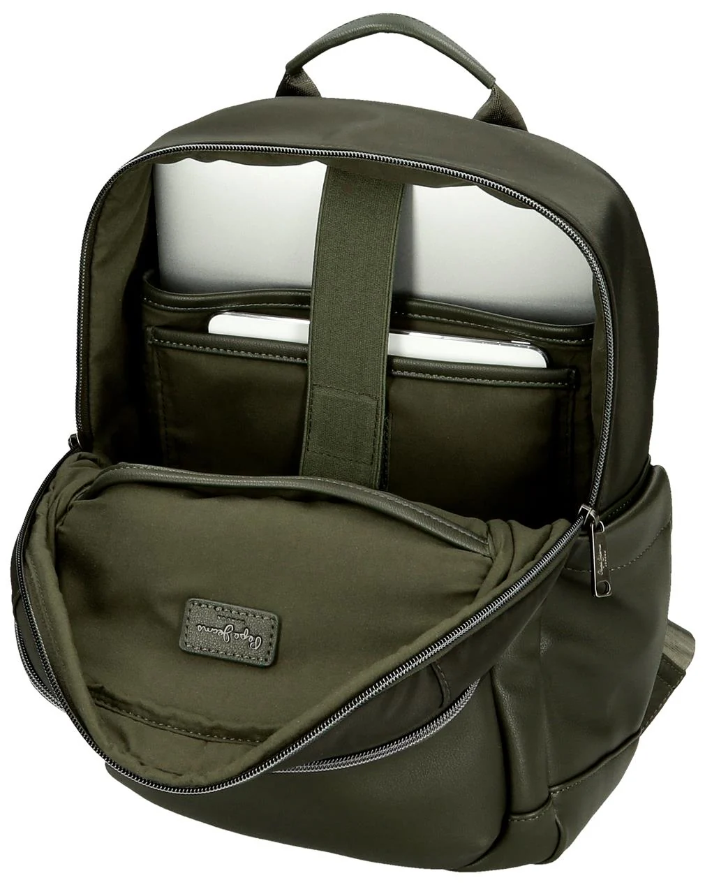 7092042 MOCHILA ADAP. PORTAORD. Y TABLET PJL CHRISTINE VERDE - Image 4