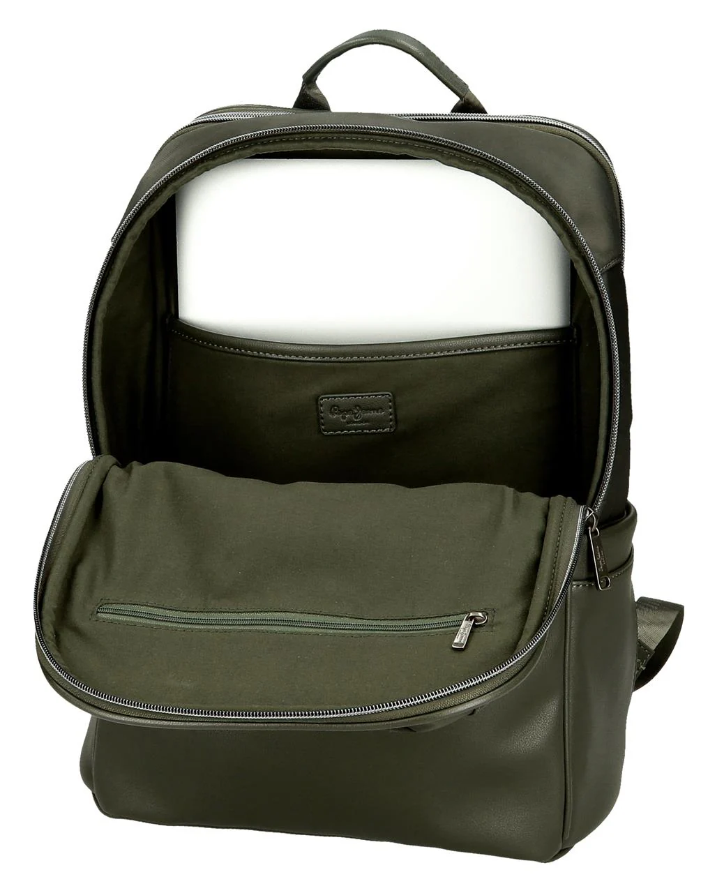 7092442 MOCHILA PORTAORD.PJL CHRISTINE VERDE OSCURO - Image 4