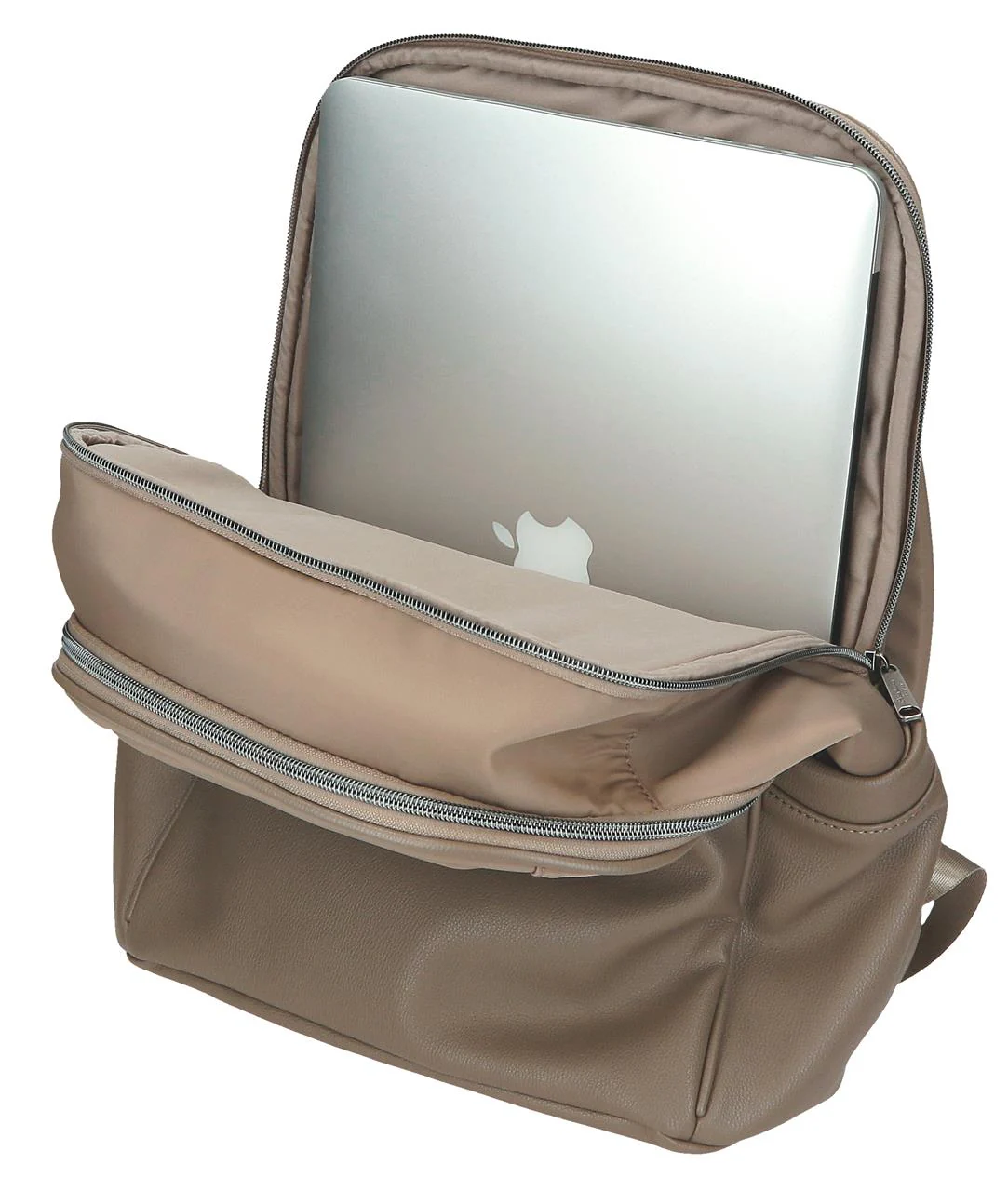 7092444 MOCHILA PORTAORD.PJL CHRISTINE TAUPE - Image 4