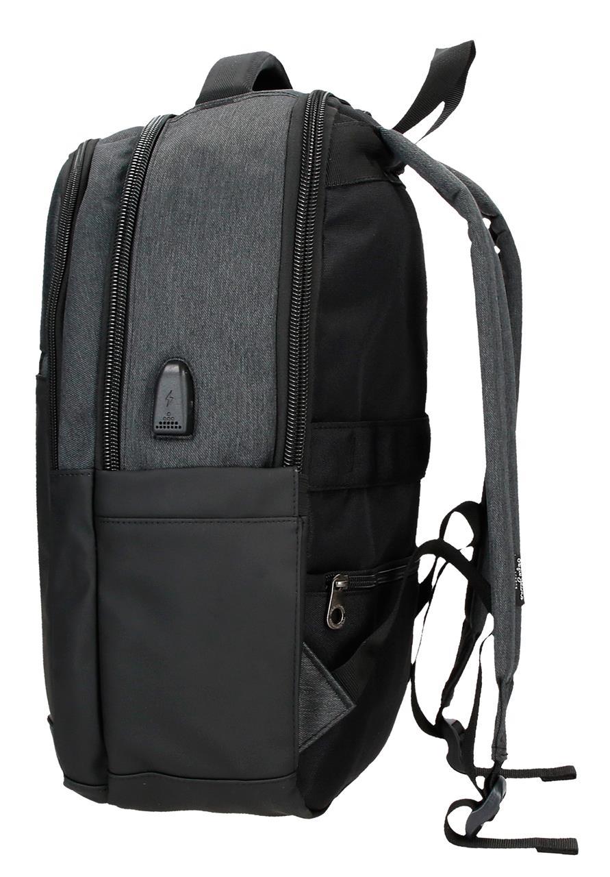 7122831 MOCHILA ADAP.PORTAORD&TABLET 3C.PJL JARVIS NEGRO - Image 4