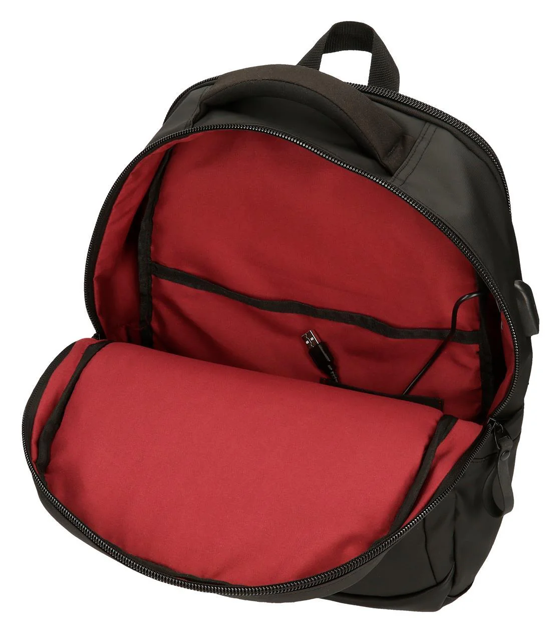 7342331 MOCHILA PORTAORDENADOR 2C.PJL HOXTON NEGRO - Image 10