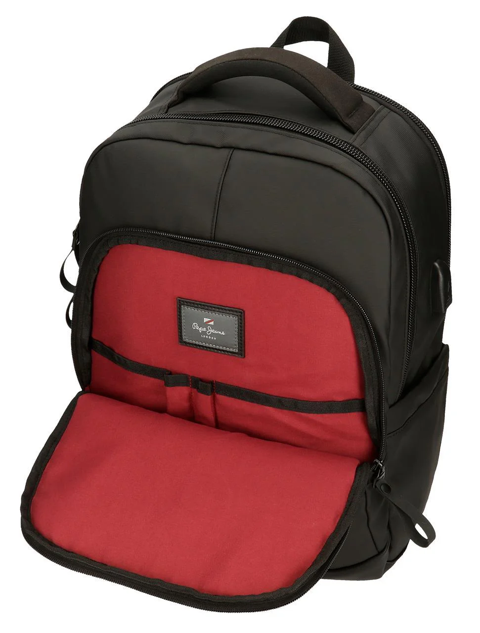 7342331 MOCHILA PORTAORDENADOR 2C.PJL HOXTON NEGRO - Image 12