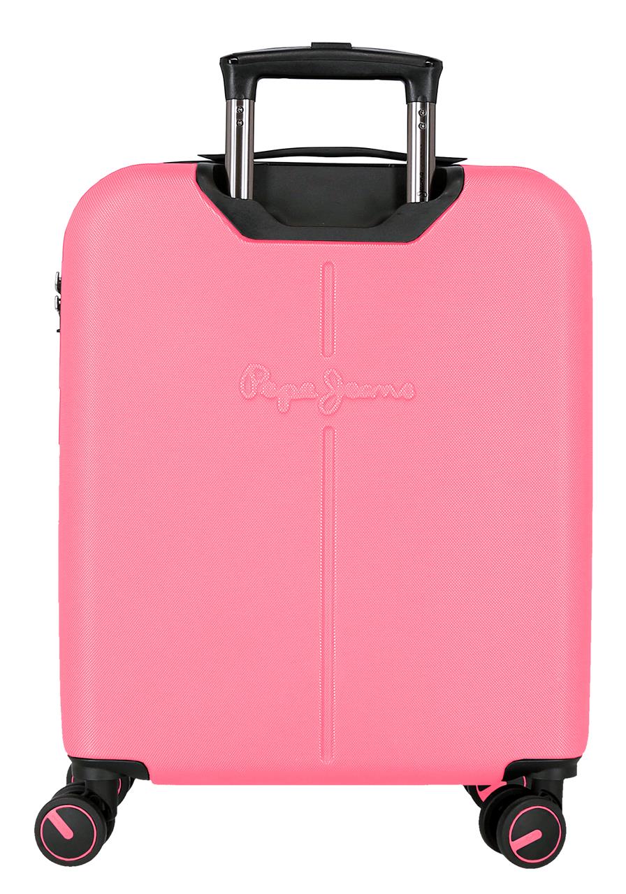 7568648 TROLLEY ABS 55CM. C/EXP. 4R. PJL MONTANA FUCSIA - Image 4
