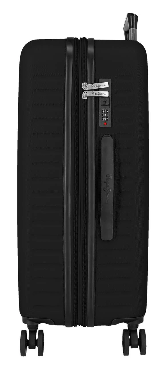 7568841 TROLLEY ABS 68CM. C/EXP. 4R. PJL MONTANA NEGRO - Image 3
