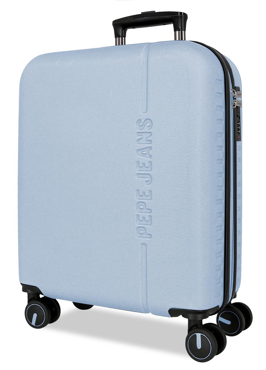 7569143 TROLLEY ABS 55CM. 4R. PJL MONTANA AZUL CLARO