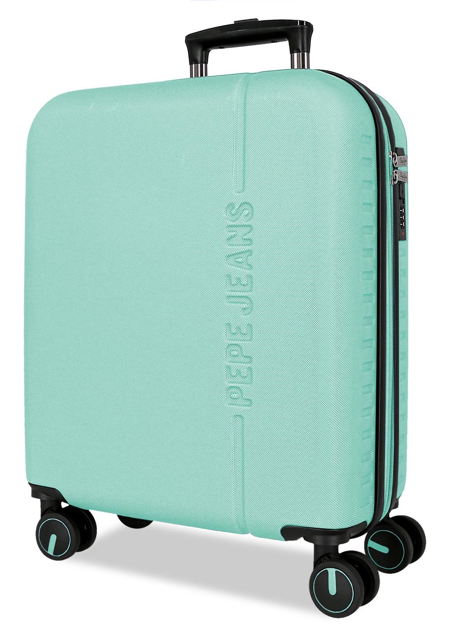 7569146 TROLLEY ABS 55CM. 4R. PJL MONTANA TURQUESA AZUL