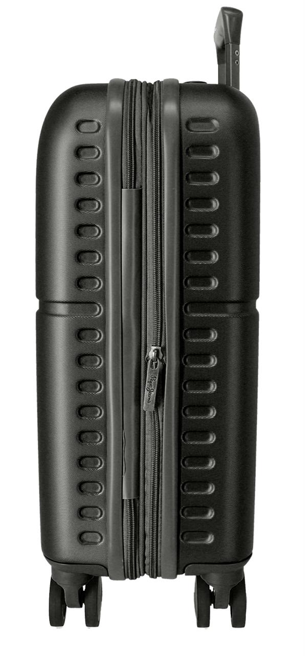 7688621 TROLLEY ABS 55CM. C/EXP. 4R. PJL HIGHLIGHT NEGRO - Image 6