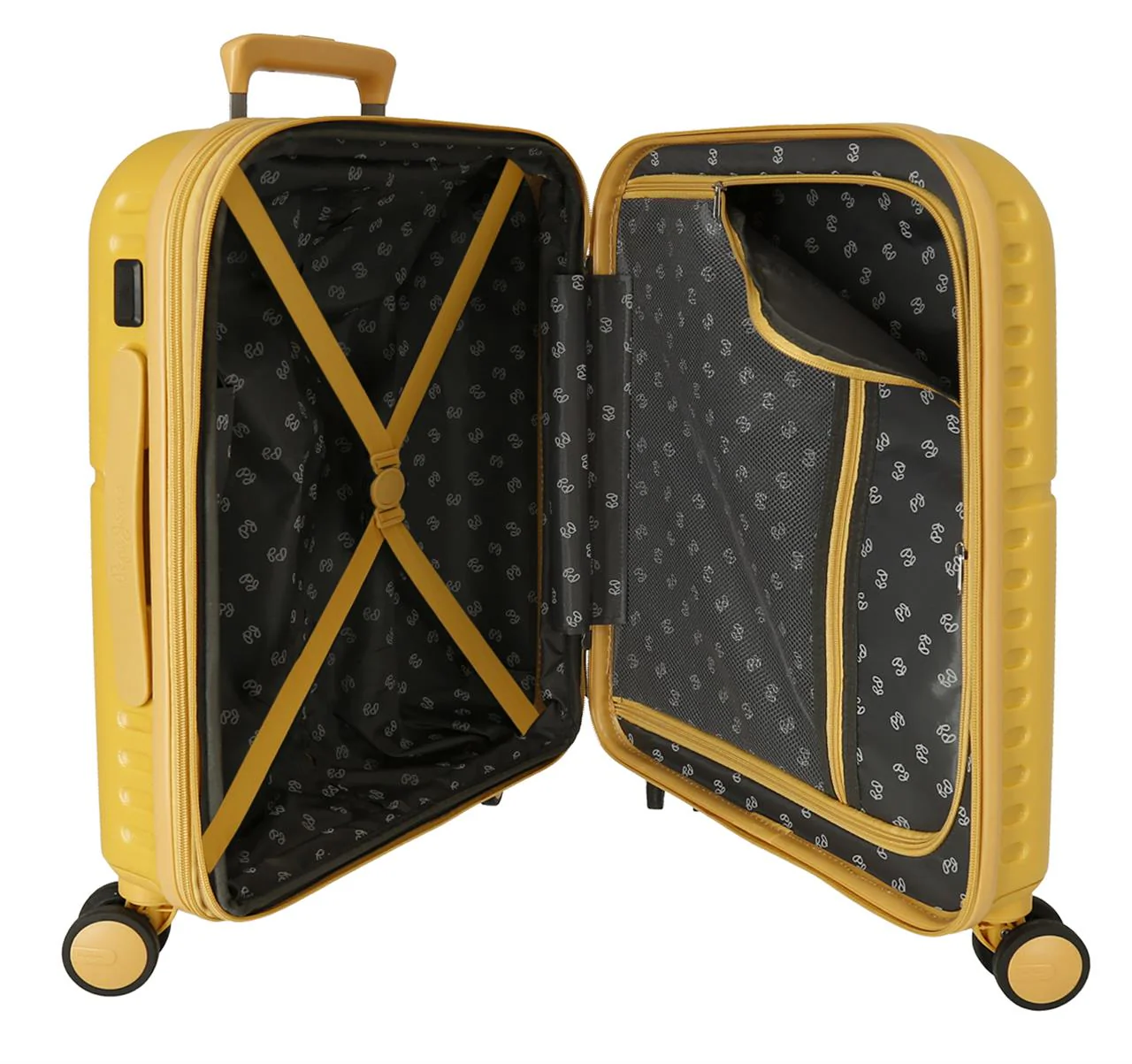 7688623 TROLLEY ABS 55CM. C/EXP. 4R. PJL HIGHLIGHT OCRE - Image 3