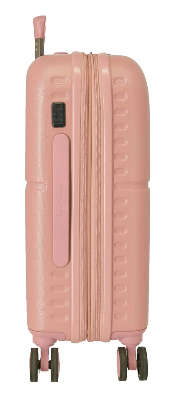 7688624 TROLLEY ABS 55CM. C/EXP. 4R. PJL HIGHLIGHT ROSA CLAR - Image 6