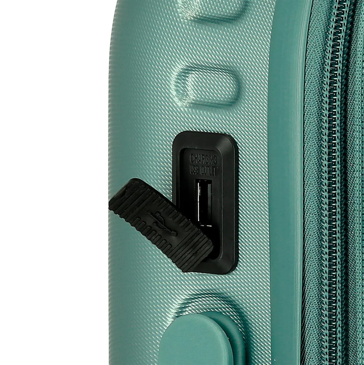 768862B TROLLEY ABS 55CM. C/EXP. 4R. PJL HIGHLIGHT TURQUESA - Image 13