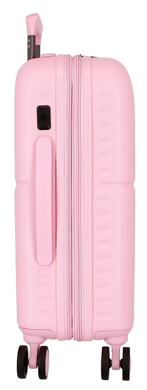 768862C TROLLEY ABS 55CM. C/EXP. 4R. PJL HIGHLIGHT ROSA CLAR - Image 4
