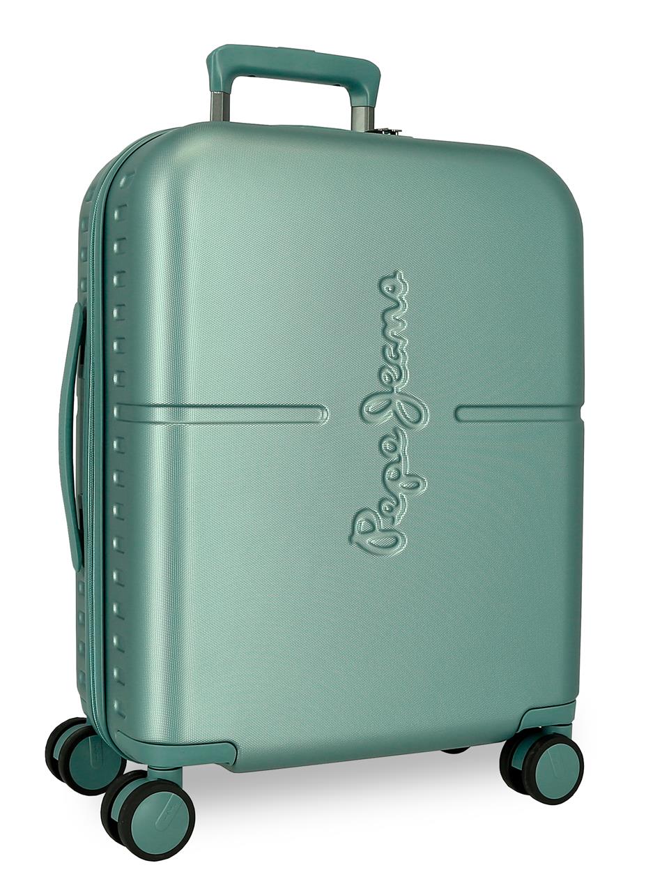 768912B TROLLEY ABS 55CM. 4R. PJL HIGHLIGHT TURQUESA