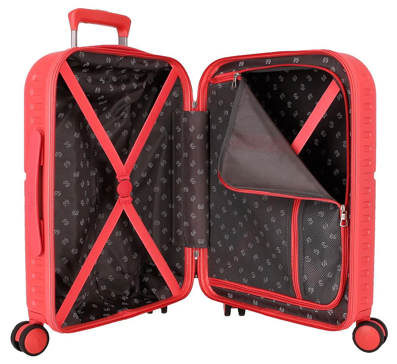 768912D TROLLEY ABS 55CM. 4R. PJL HIGHLIGHT CORAL - Image 2