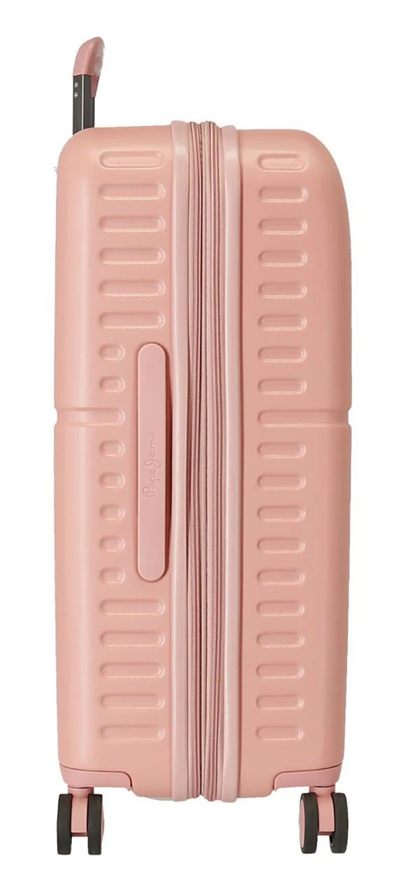 7689224 TROLLEY ABS 70CM. C/EXP. 4R. PJL HIGHLIGHT ROSA CLAR - Image 6