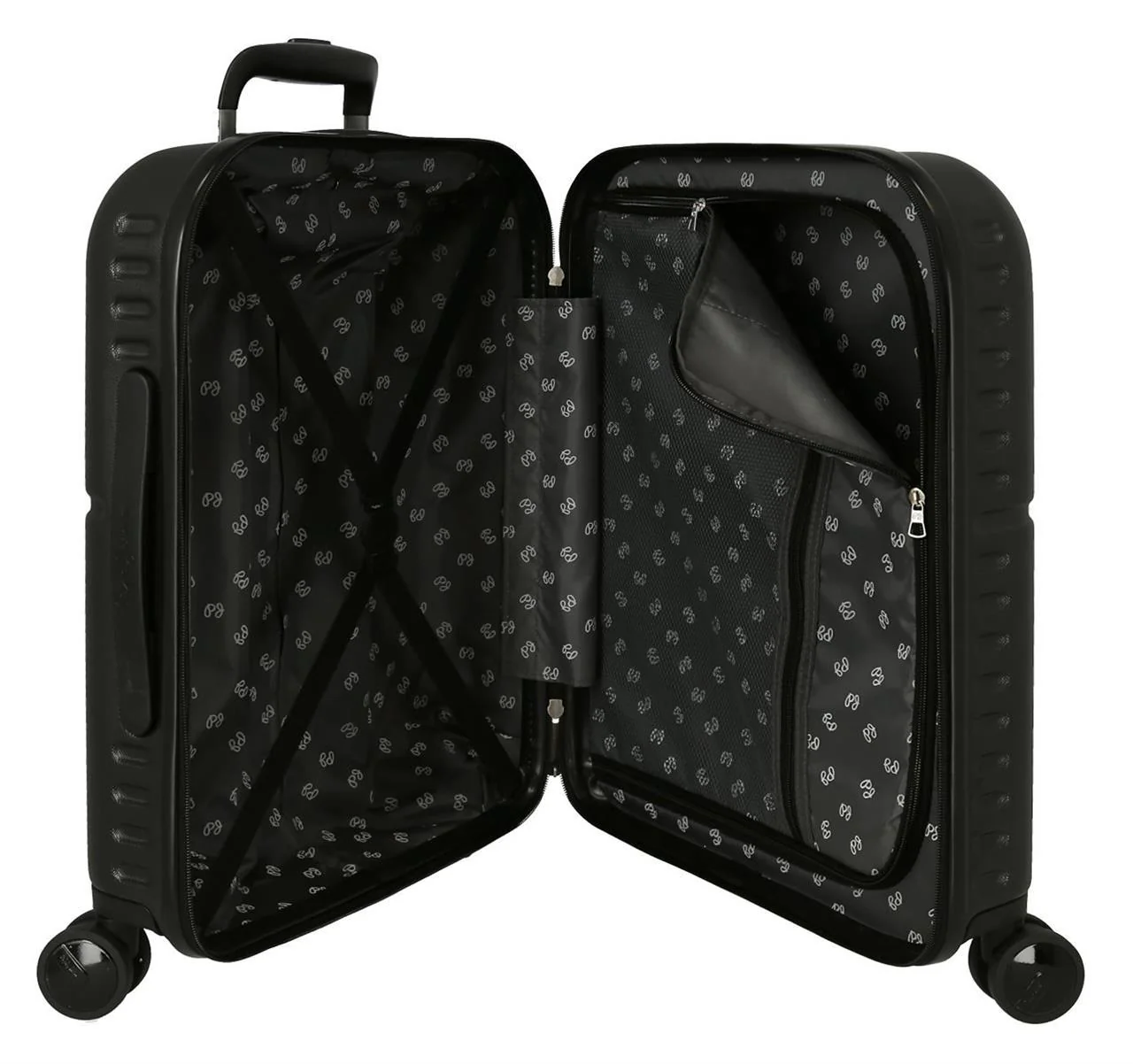 7689521 SET/2 TROLLEY ABS 55-70CM. 4R. PJL HIGHLIGHT NEGRO - Image 2