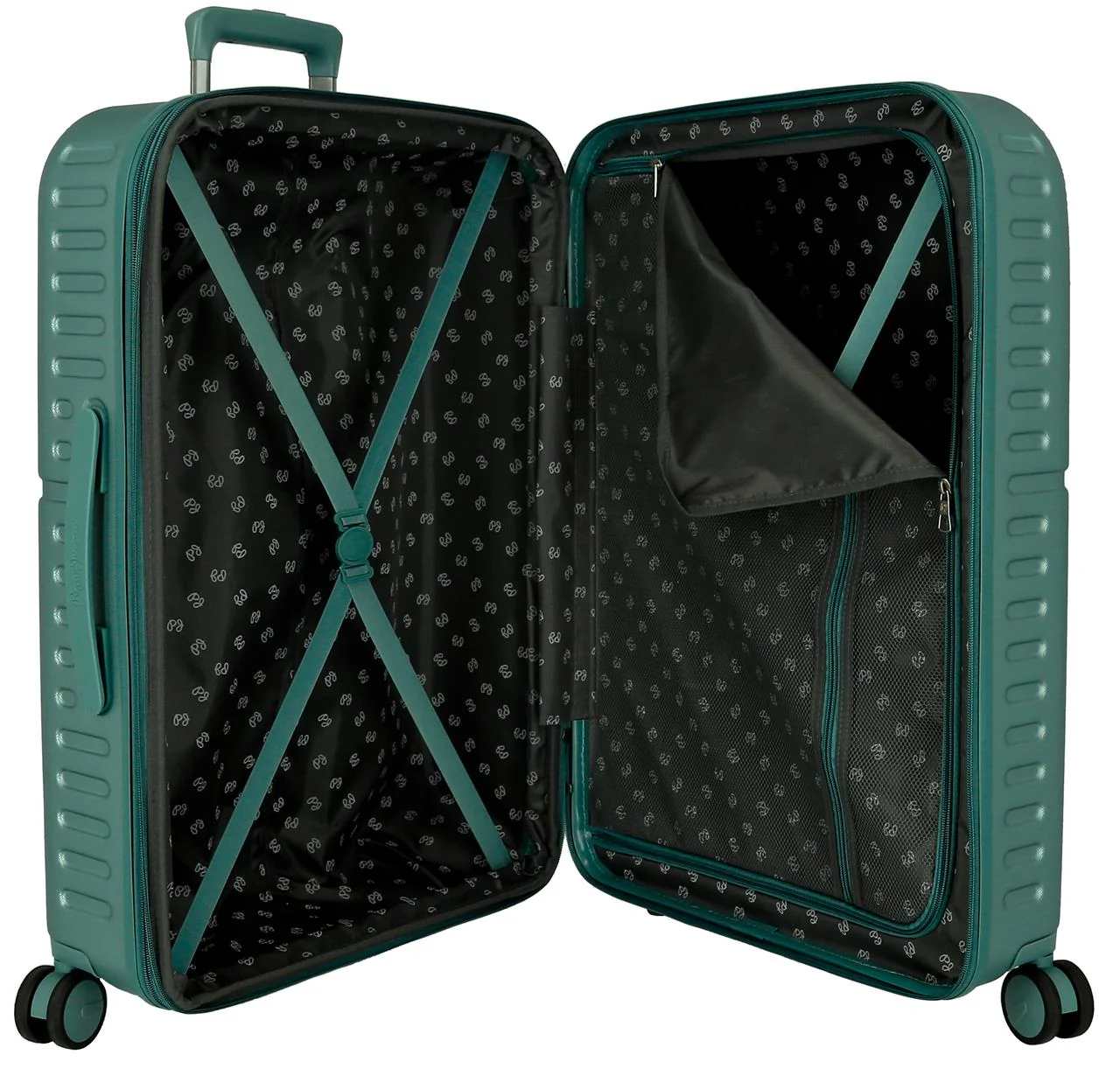768952B SET/2 TROLLEY ABS 55-70CM. 4R. PJL HIGHLIGHT TURQUES - Image 3