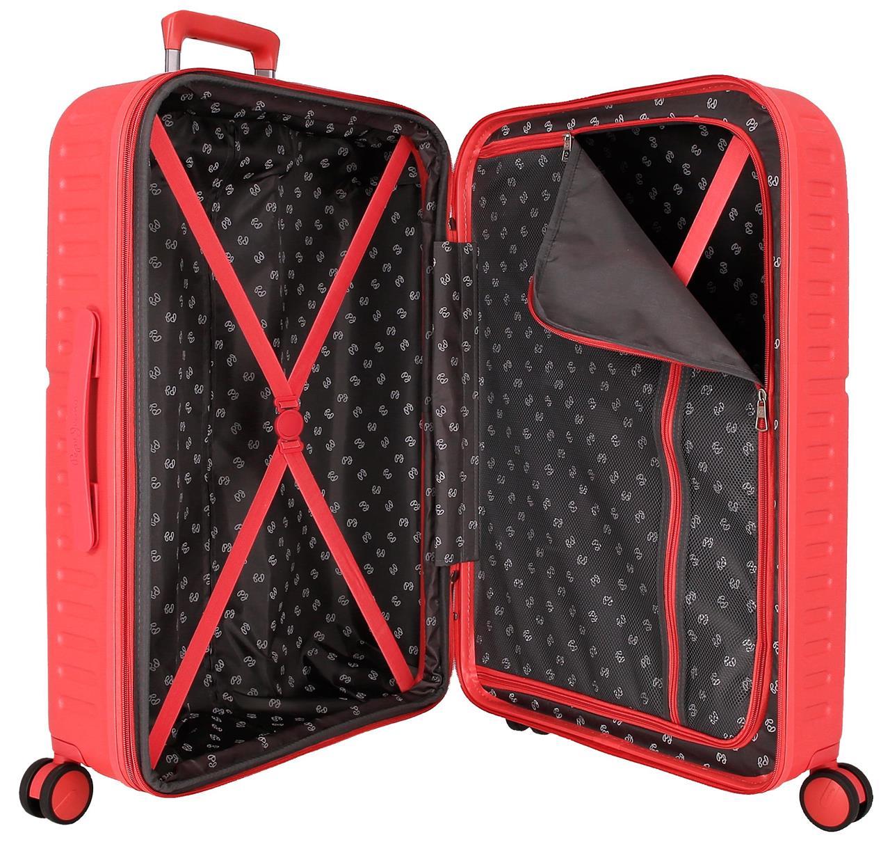 768952D SET/2 TROLLEY ABS 55-70CM. 4R. PJL HIGHLIGHT CORAL - Image 7