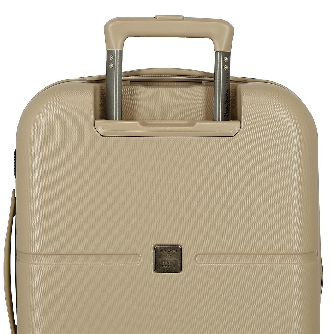7698638 TROLLEY ABS 55CM. C/EXP. 4R. PJL ACCENT BEIGE CHAMPA - Image 10