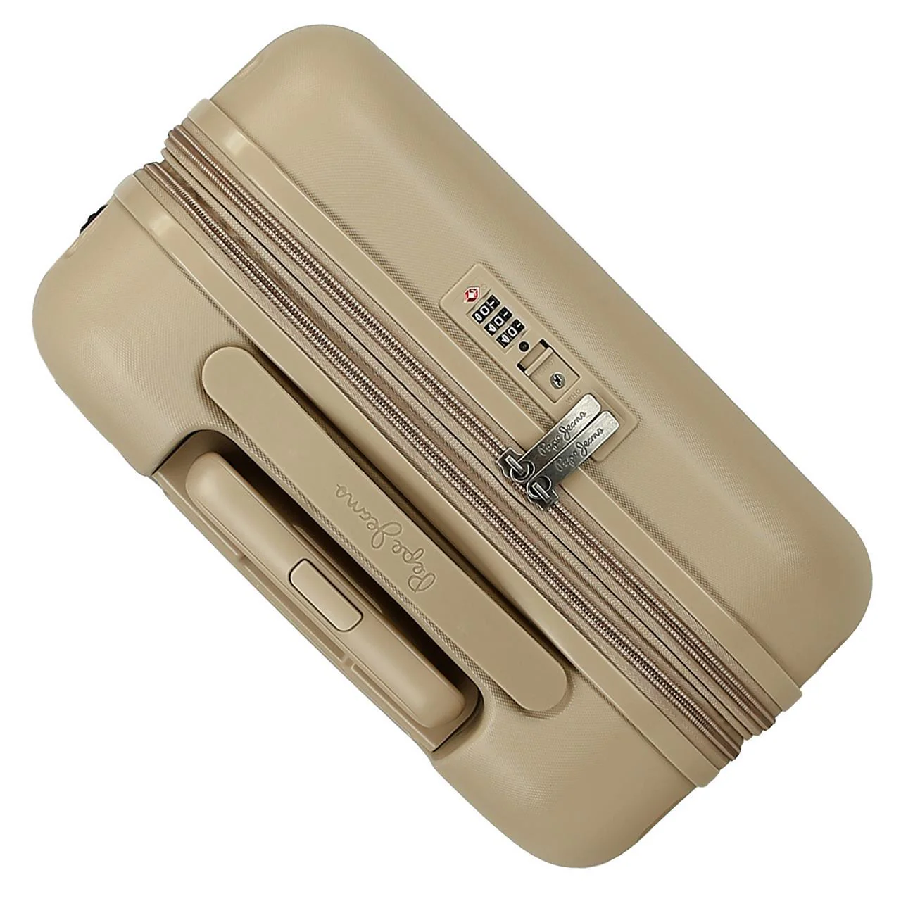 7698638 TROLLEY ABS 55CM. C/EXP. 4R. PJL ACCENT BEIGE CHAMPA - Image 4