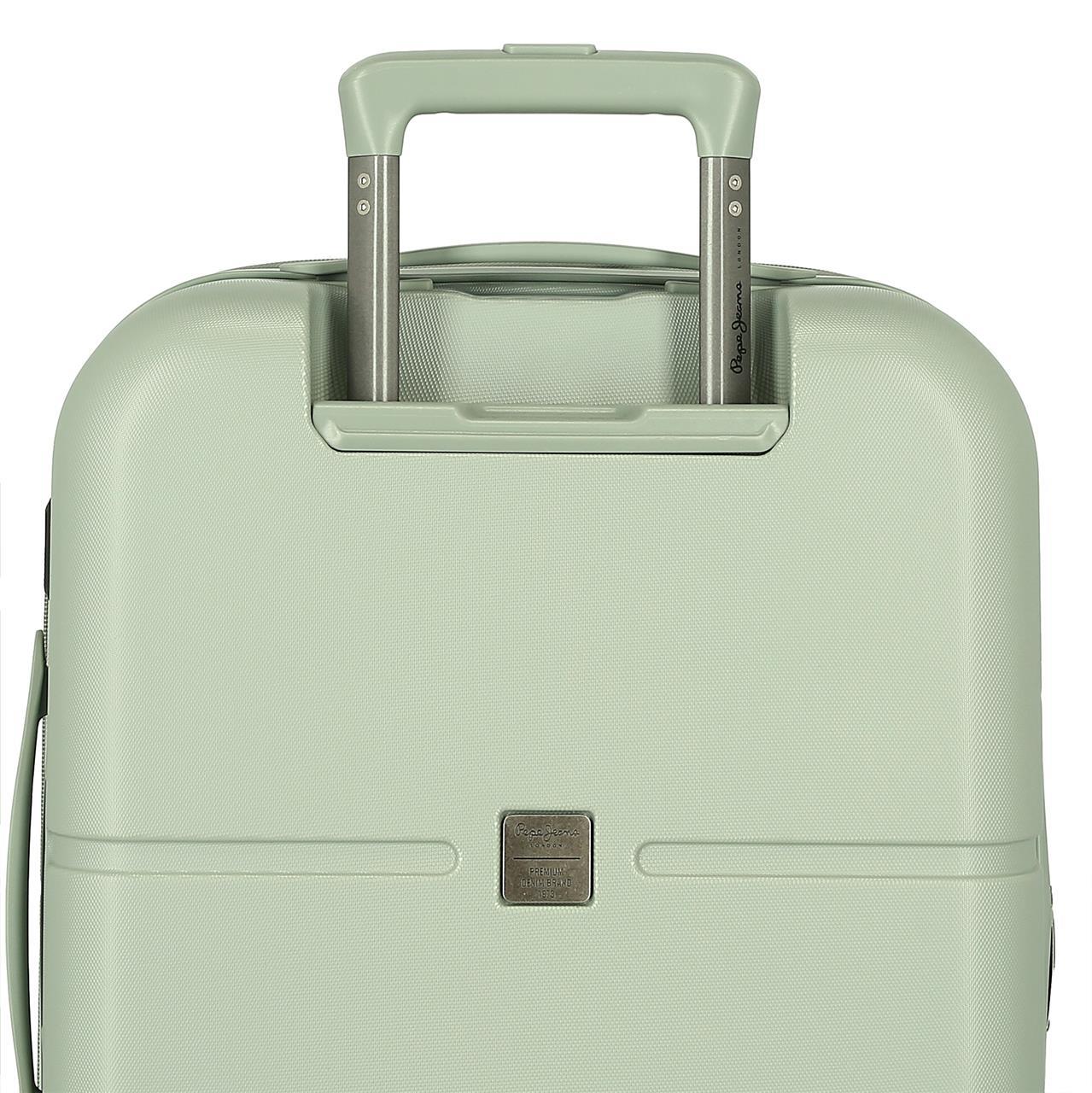 7698639 TROLLEY ABS 55CM. C/EXP. 4R. PJL ACCENT VERDE VINTAG - Image 9