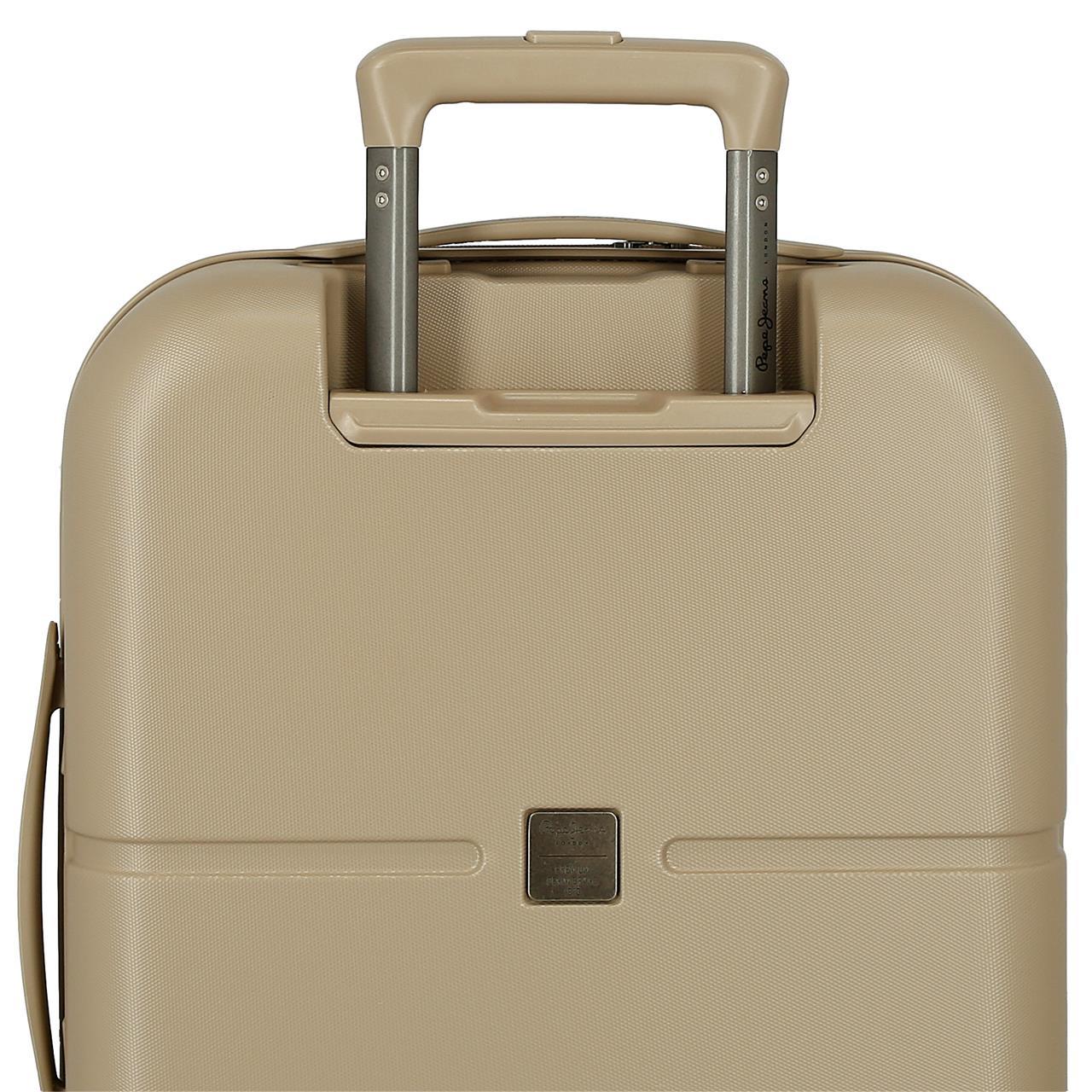 7699138 TROLLEY ABS 55CM. 4R. PJL ACCENT BEIGE CHAMPAGNE - Image 9