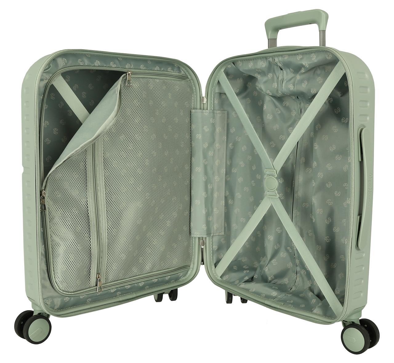 7699139 TROLLEY ABS 55CM. 4R. PJL ACCENT VERDE VINTAGE - Image 3