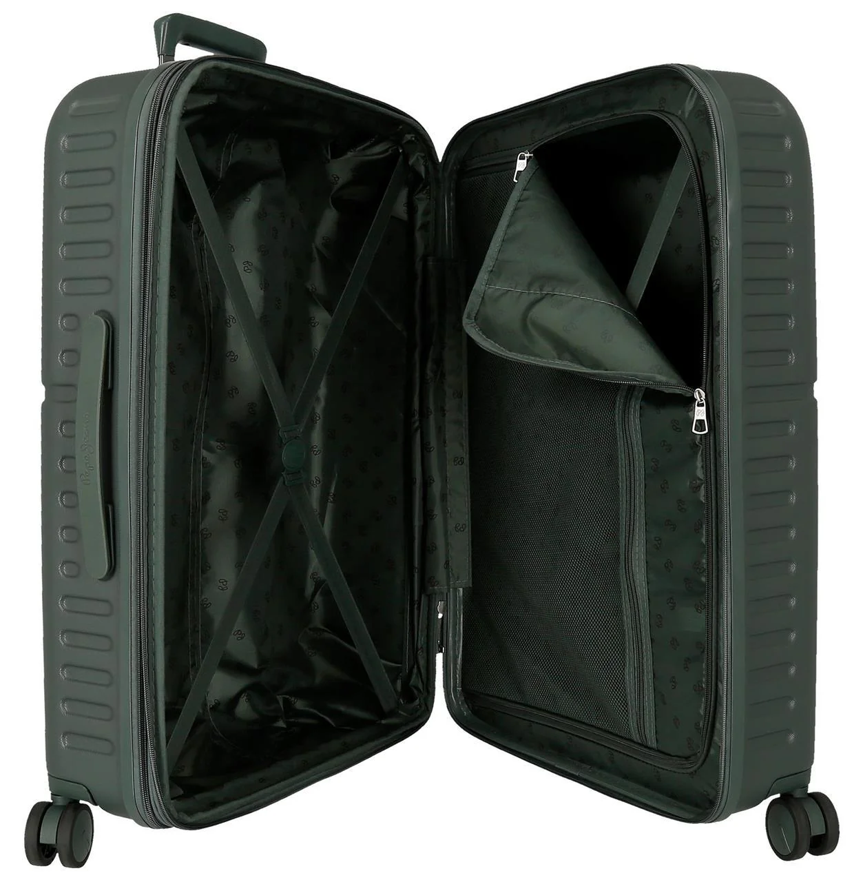 7699533 SET/2 TROLLEY ABS 55-70CM. 4R. PJL ACCENT VERDE - Image 3
