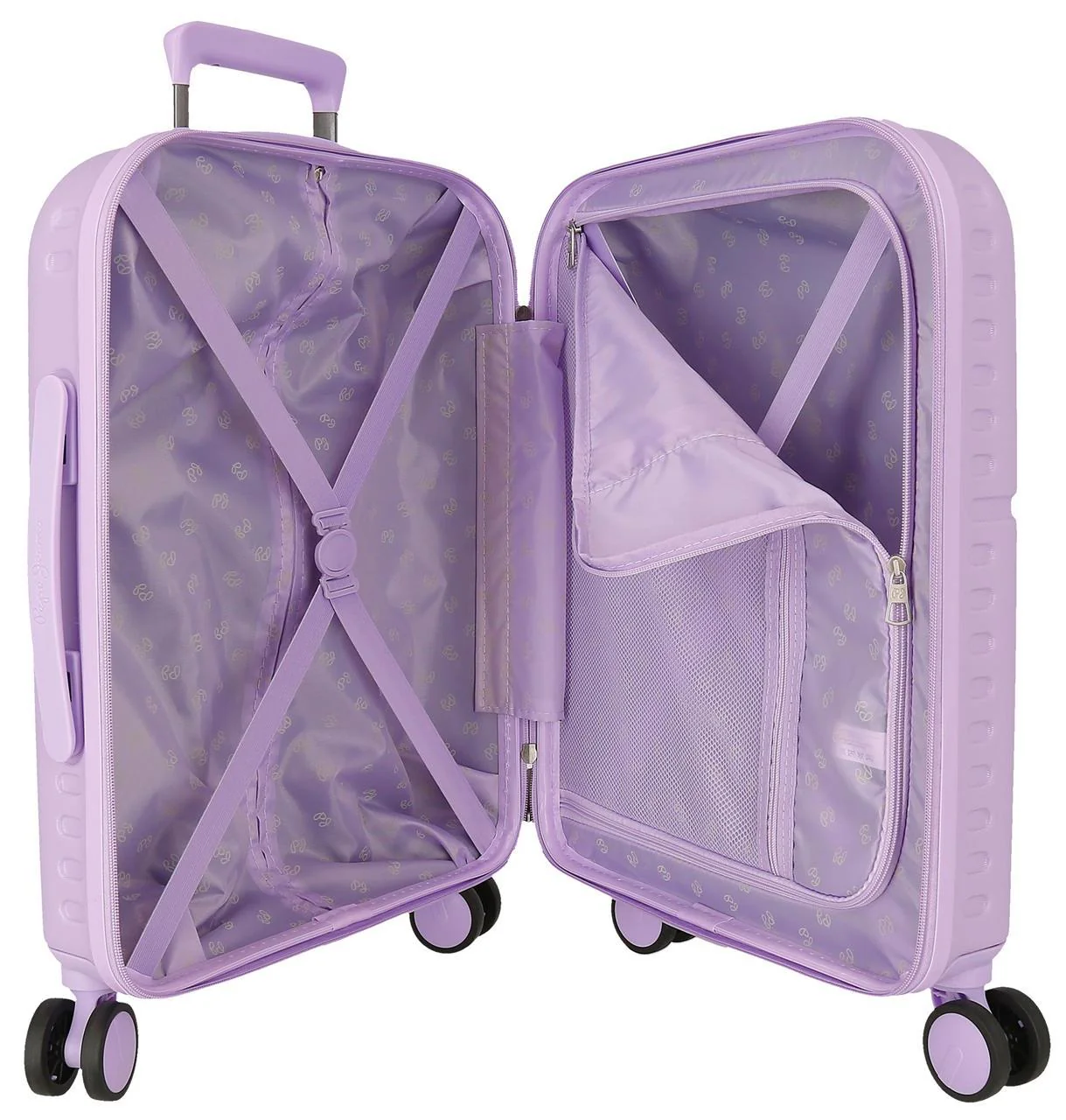 7699535 SET/2 TROLLEY ABS 55-70CM. C.EXP 4R. PJL ACCENT LILA - Image 2