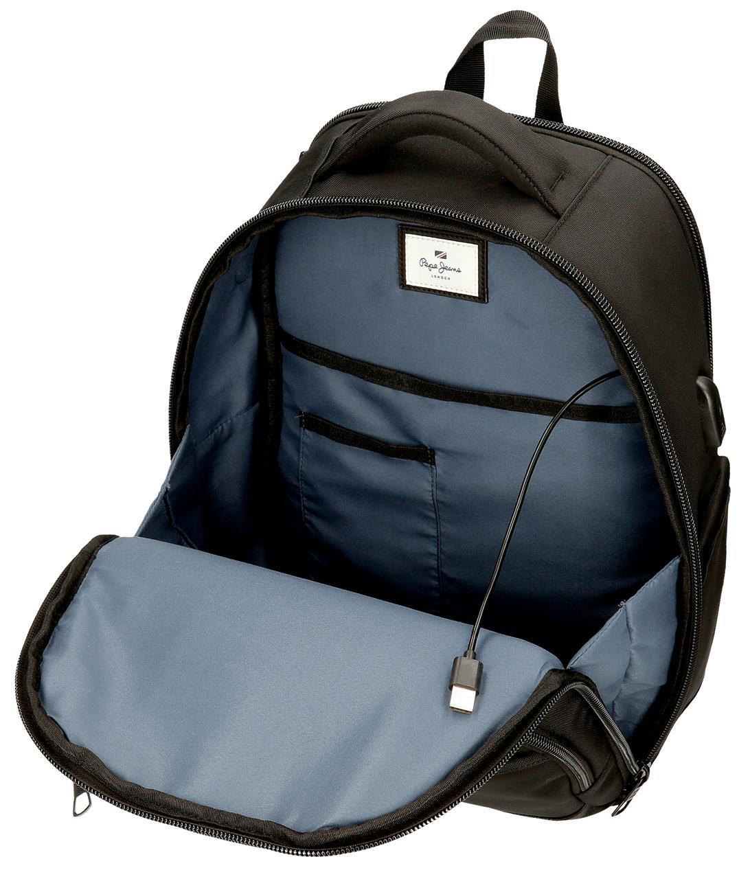 7782331 MOCHILA PORTAORDENADOR 2C.PJL LEIGHTON NEGRO - Image 11