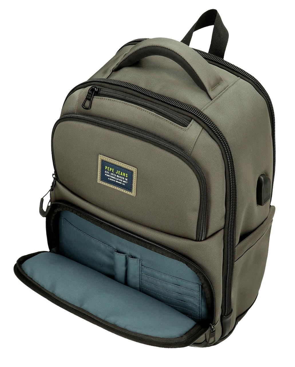 7782332 MOCHILA PORTAORDENADOR 2C.PJL LEIGHTON CAQUI - Image 15
