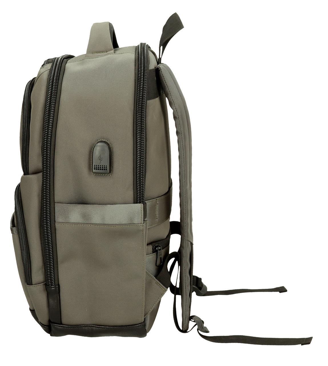 7782332 MOCHILA PORTAORDENADOR 2C.PJL LEIGHTON CAQUI - Image 4