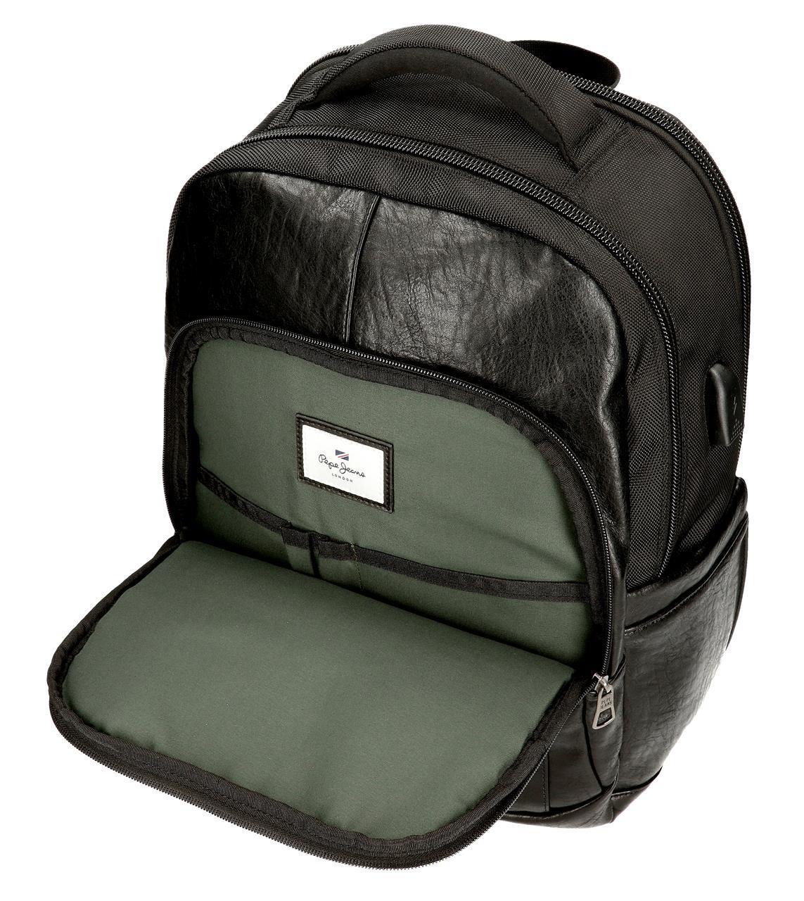 7812331 MOCHILA PORTAORDENADOR 2C.PJL HORLEY NEGRO - Image 12