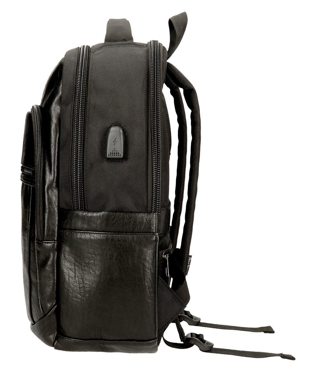 7812331 MOCHILA PORTAORDENADOR 2C.PJL HORLEY NEGRO - Image 2