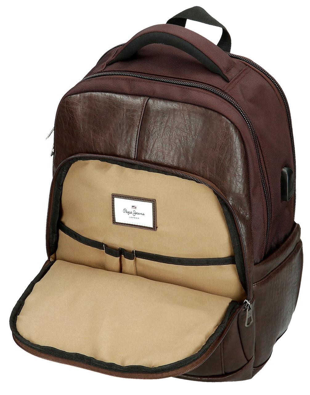 7812332 MOCHILA PORTAORDENADOR 2C.PJL HORLEY MARRON - Image 12