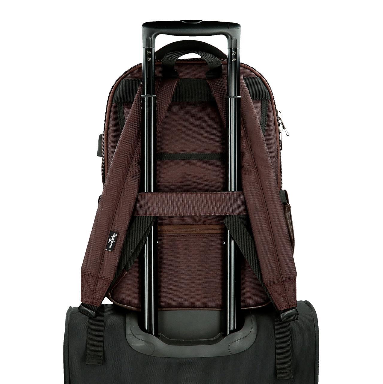 7812332 MOCHILA PORTAORDENADOR 2C.PJL HORLEY MARRON - Image 9