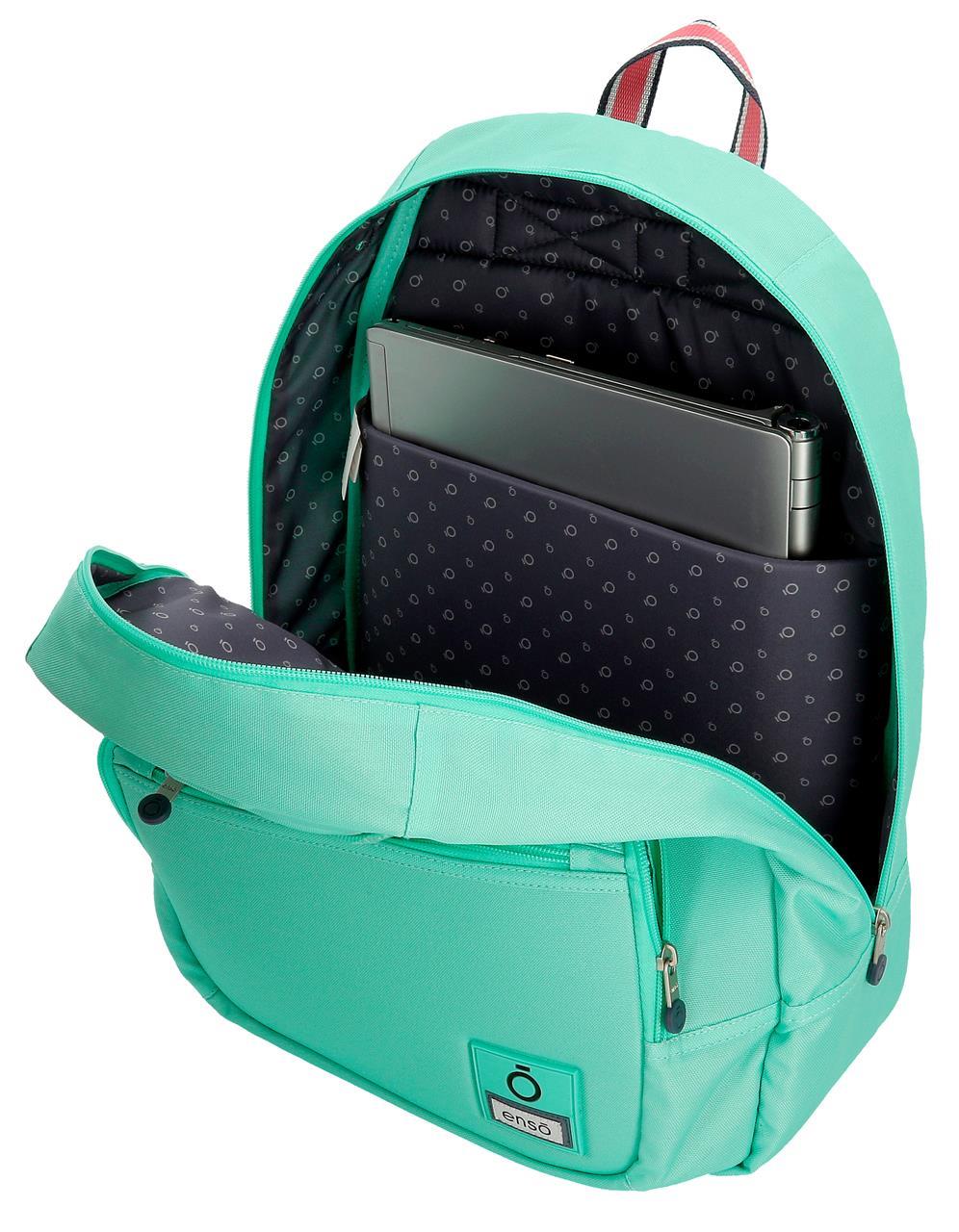 9242364 MOCHILA 46CM. ENSO BASIC TURQUESA - Image 5