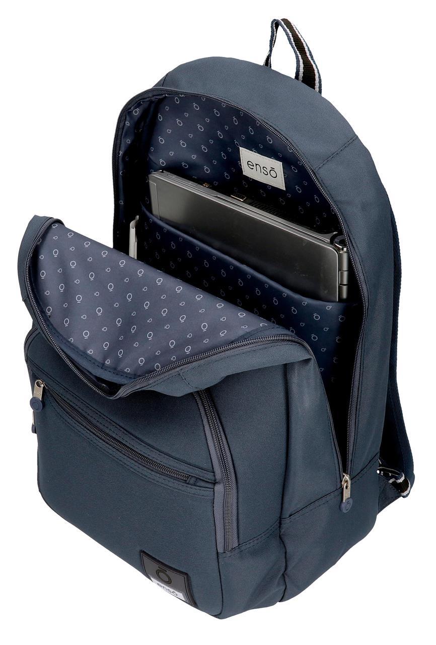 92423B2 MOCHILA ADAP. 46CM. ENSO BASIC AZUL - Image 6