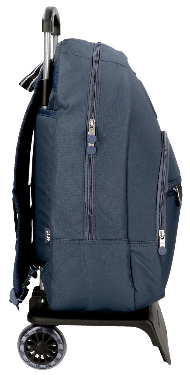 92423N2 * MOCHILA ADAP.46 CM C/CARRO ENSO BASIC AZUL - Image 2