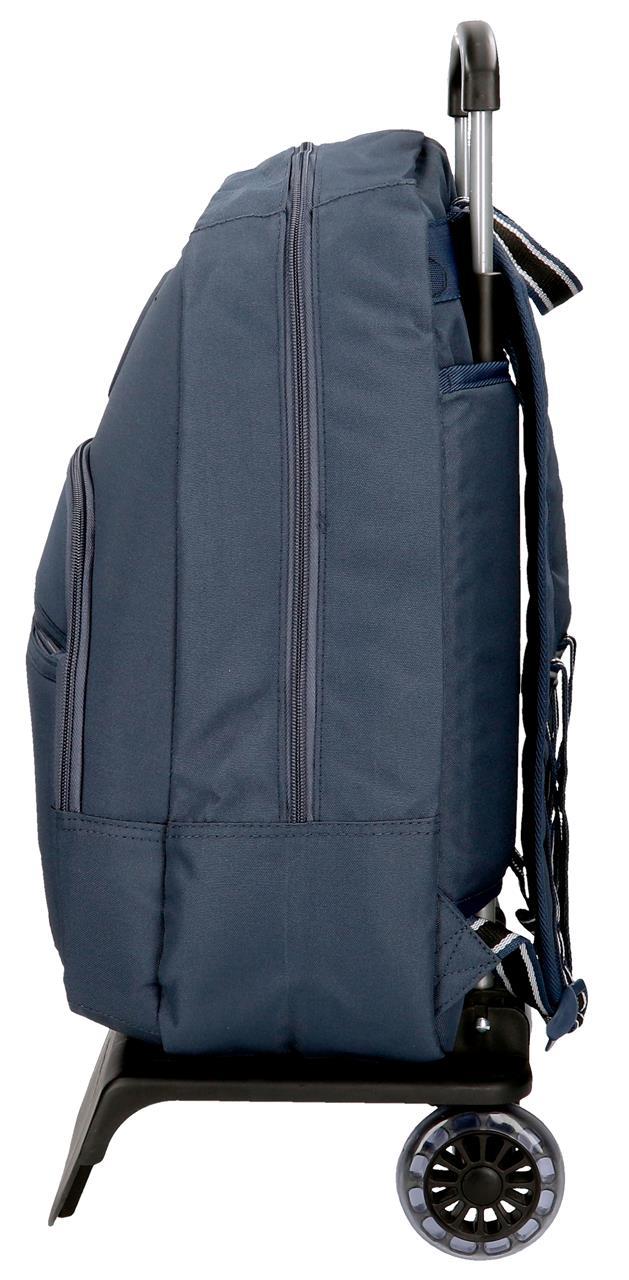 92423N2 * MOCHILA ADAP.46 CM C/CARRO ENSO BASIC AZUL - Image 4