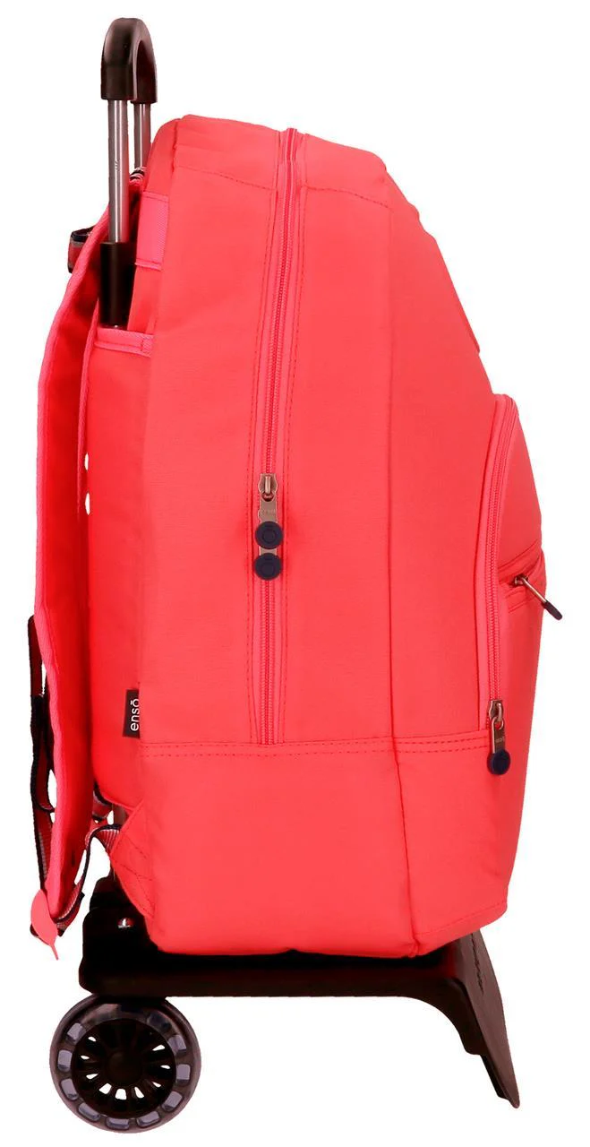 92423N3 * MOCHILA ADAP.46 CM C/CARRO ENSO BASIC CORAL - Image 2