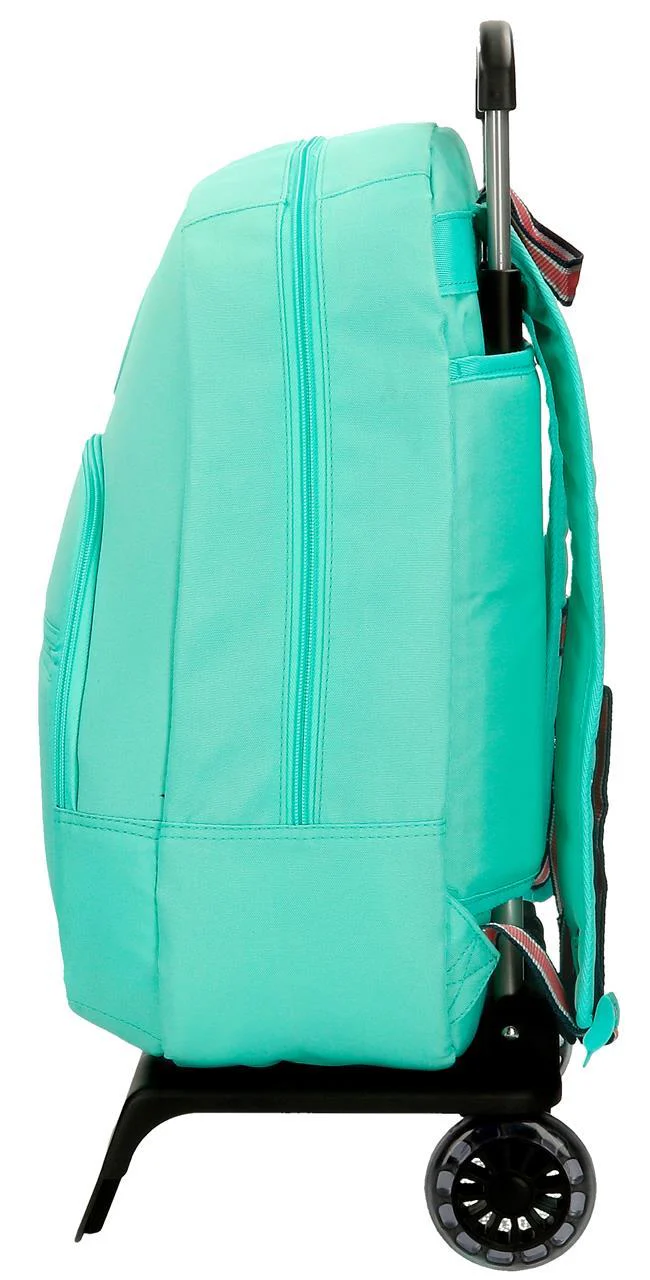 92423N4 * MOCHILA ADAP.46 CM C/CARRO ENSO BASIC TURQUESA - Image 5