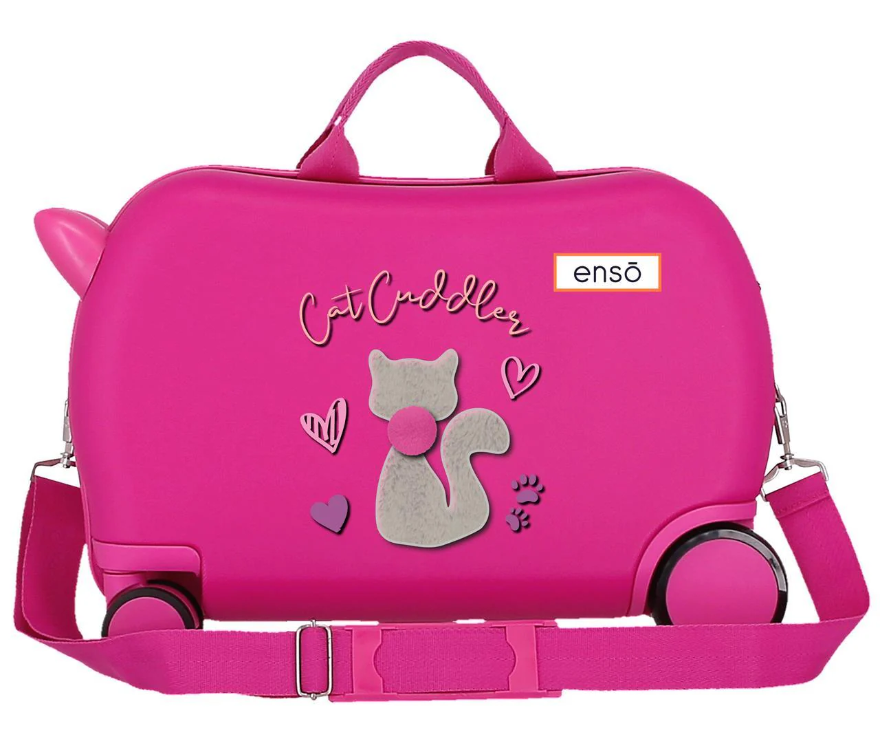 9391021 MALETA INF.ABS 4R.(2 MULTI.) 45CM. ENSO CAT CUDDLE - Image 2