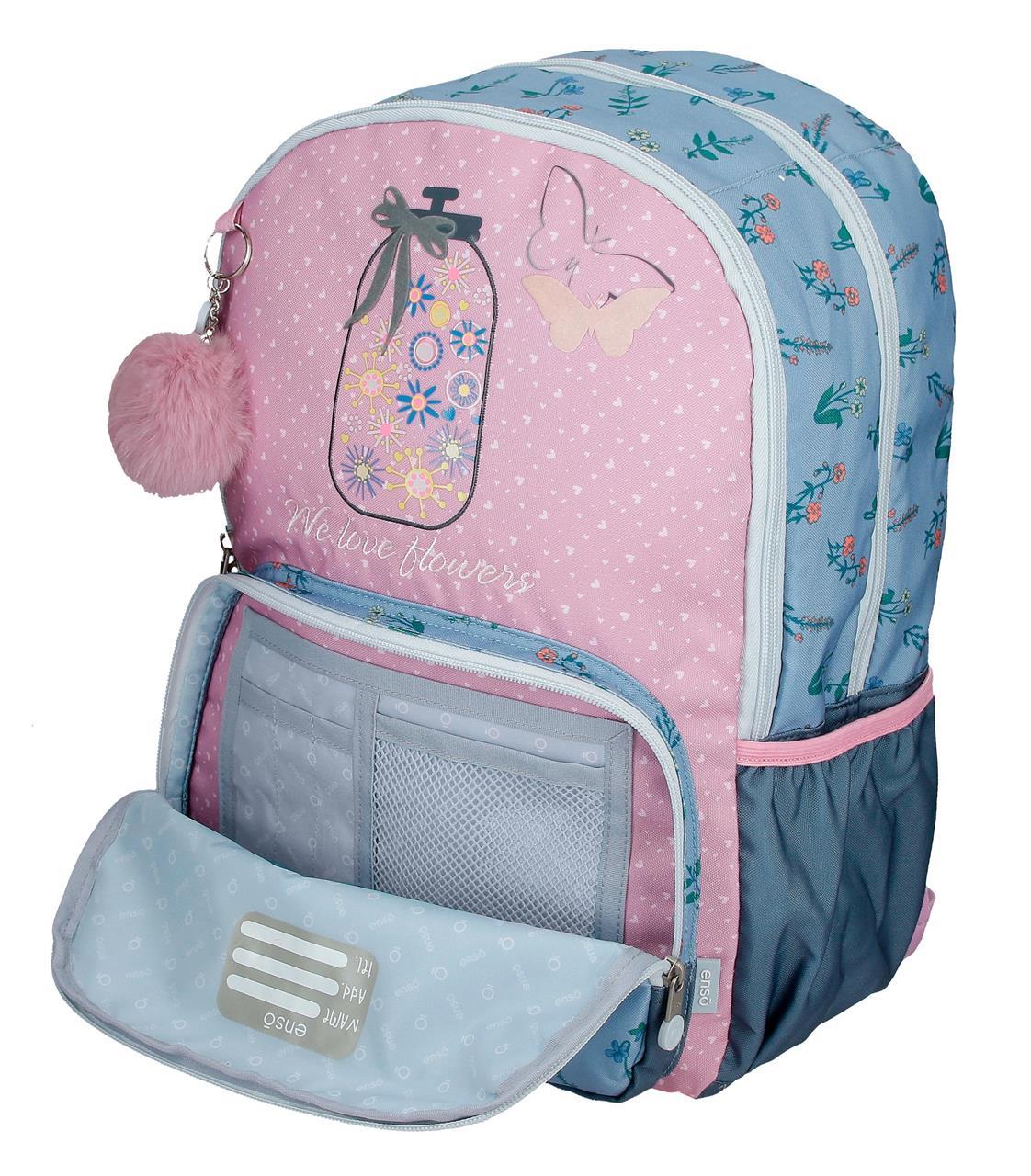 94424T1 MOCHILA ADAP.44CM.C/CARRO ENSO WE LOVE FLOWERS - Image 7