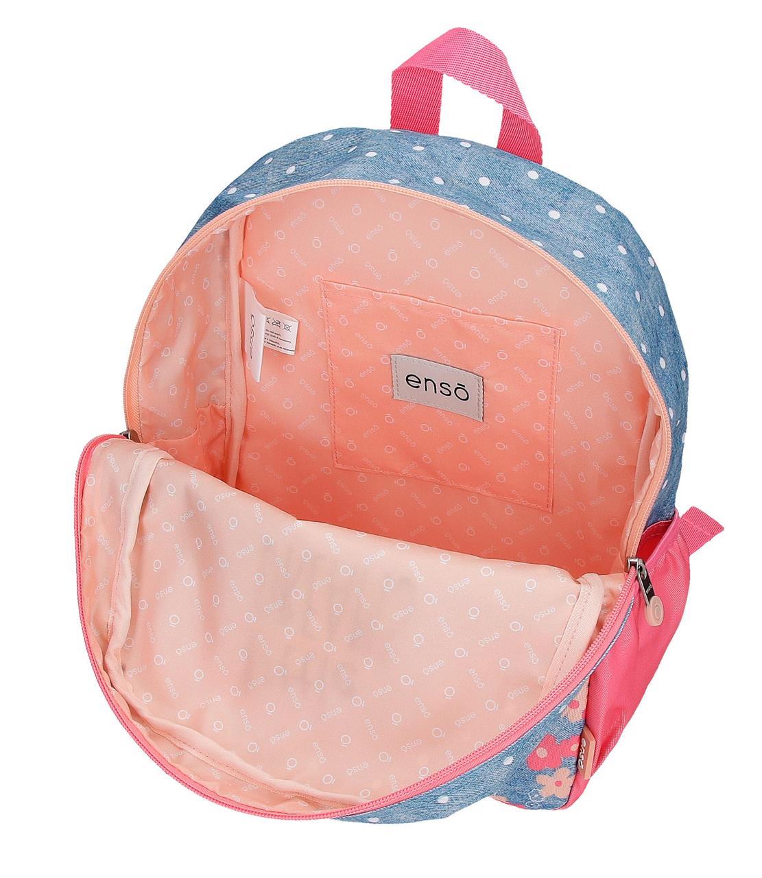 94923T1 MOCHILA ADAP. 32CM. C/CARRO. ENSO LITTLE DREAMS - Image 2