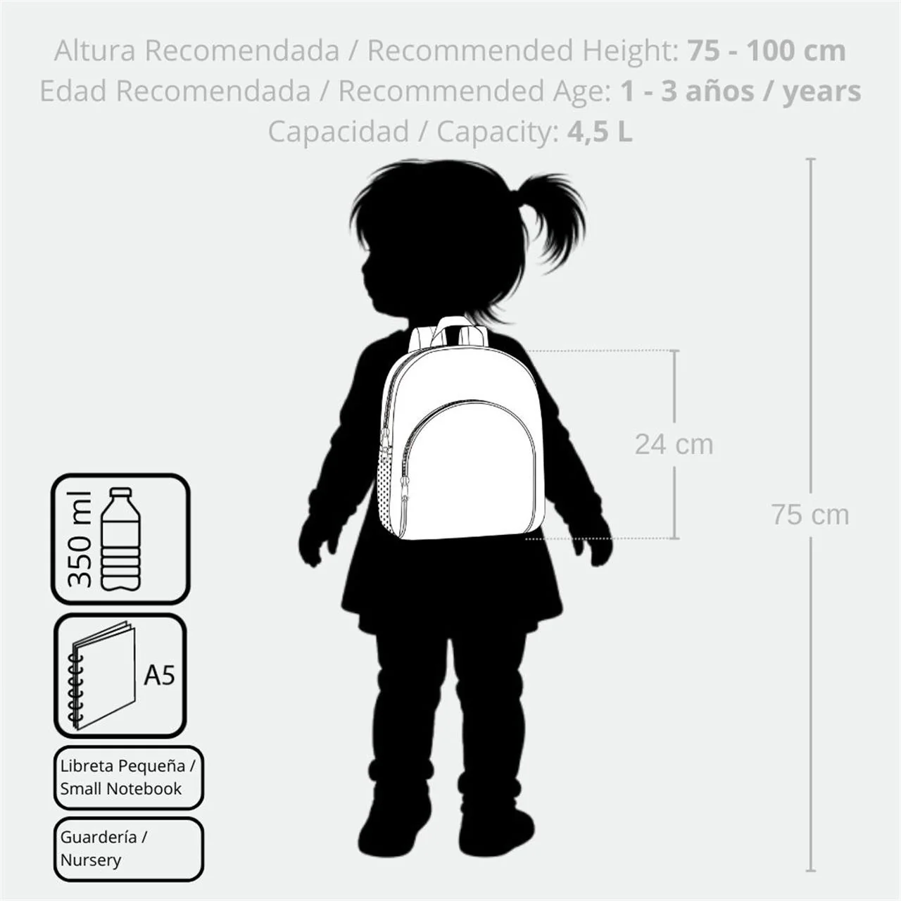 9562021 MOCHILA 23CM. ENSO LOVE ICE CREAM - Image 2