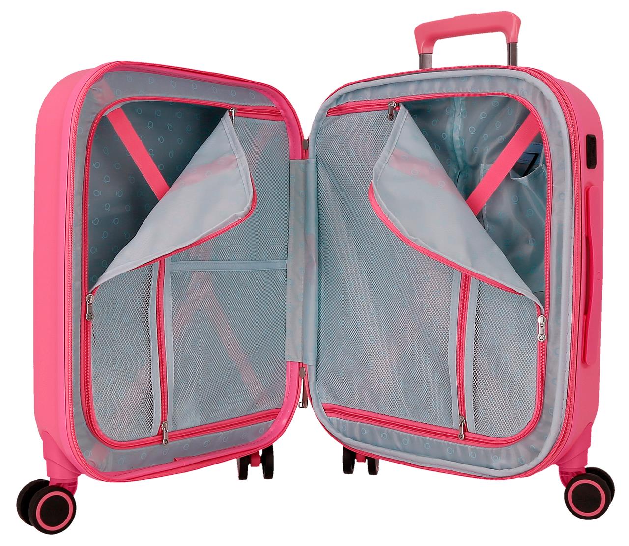 9628625 TROLLEY ABS 55CM. C/EXP. 4R. ENSO ANNIE FUCSIA - Image 5